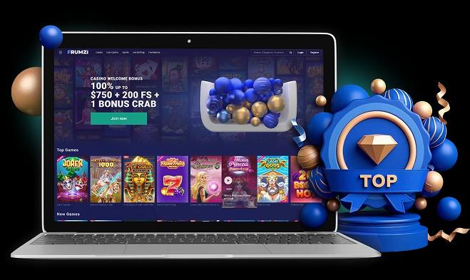 Frumzi Casino Australia Desktop